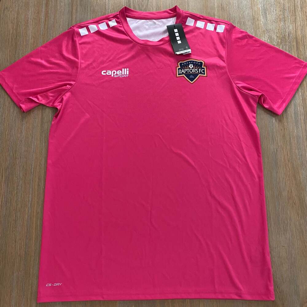 Capelli Sport Rockford Raptors FC Team Jersey Pink Large
